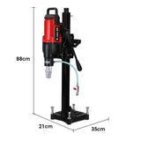 NNEMB 3200W 280mm Concrete Core Drill with Stand Rig