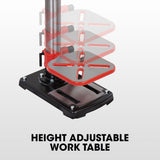 NNEMB 600W 12 Pedestal Bench Drill Press-12 Speeds-16mm Chuck (DP17)