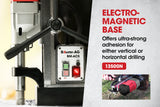 NNEMB 1500W Magnetic Annular Cutter Drill Press-Automatic Lubrication