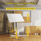 NNEMB 11ft Sheet Panel Lifter Drywall Panel Gyprock Plasterboard Hoist Lift