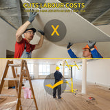 NNEMB 11ft Sheet Panel Lifter Drywall Panel Gyprock Plasterboard Hoist Lift