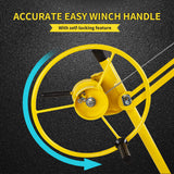 NNEMB 11ft Sheet Panel Lifter Drywall Panel Gyprock Plasterboard Hoist Lift