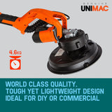 NNEMB 1800W Drywall Sander Plaster Wall Gyprock Automatic Vacuum System