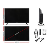 NNEDSZ 24 Inch TV Combo Built-In DVD Player DC 12V Caravan Boat USB