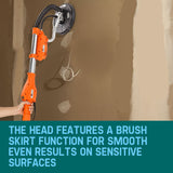 NNEMB Drywall Sander Plaster Wall Board Dust Free Drywall Disc Gyprock 800W