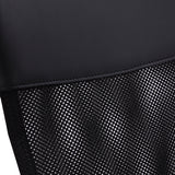 NNEDPE High Back Mesh Chair Pu Leather Tilt Black
