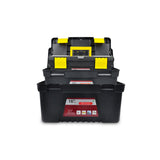NNEDPE 3-piece Tool Box Set With Organiser Trays