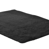 NNEDPE New Designer Shaggy Floor Confetti Rug Black 160x230cm