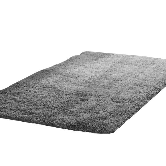 NNEDPE New Designer Shaggy Floor Confetti Rug Grey 200x230cm