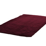 NNEDPE New Designer Shaggy Floor Confetti Rug Burgundy 120x160cm