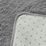 NNEDPE New Designer Shaggy Floor Confetti Rug Grey 120x160cm