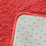 NNEDPE New Designer Shaggy Floor Confetti Rug Red 120x160cm