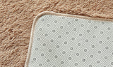 NNEDPE Designer Shaggy Floor Confetti Rug Tan 200x230cm