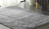 NNEDPE New Designer Shaggy Floor Confetti Rug Grey 160x230cm