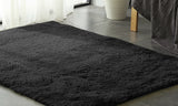 NNEDPE New Designer Shaggy Floor Confetti Rug Black 80x120cm