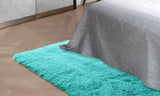 NNEDPE New Designer Shaggy Floor Confetti Rug Blue 80x120cm