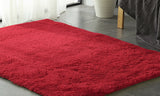 NNEDPE New Designer Shaggy Floor Confetti Rug Red 80x120cm