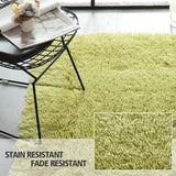 NNEDPE New Designer Shaggy Floor Confetti Rug Purple 120x160cm