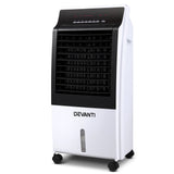NNEDSZ Evaporative Air Cooler Potable Fan Cooling Remote Control LED Display