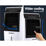 NNEDSZ Evaporative Air Cooler Potable Fan Cooling Remote Control LED Display