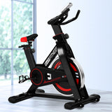 NNEDSZ Spin Exercise Bike Cycling Fitness Commercial Home Workout Gym Black