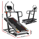 NNEDSZ Electric Treadmill Auto Incline Trainer CM01 40 Level Incline Gym Exercise Running Machine Fitness