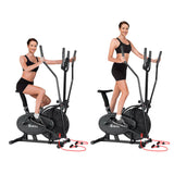 NNEDSZ 5in1 Elliptical Cross Trainer Exercise Bike Bicycle Home Gym Fitness Machine Running Walking