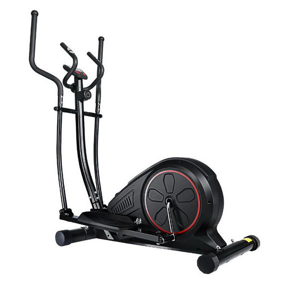 NNEDSZ Elliptical Cross Trainer Exercise Bike Fitness Equipment Home Gym Black