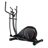 NNEDSZ Elliptical Cross Trainer Exercise Bike Fitness Equipment Home Gym Black
