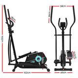 NNEDSZ Exercise Bike Elliptical Cross Trainer Bicycle Home Gym Fitness Machine