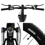 NNEDSZ 27.5 Electric Bike eBike e-Bike City Mountain Bicycle eMTB Black