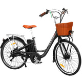 NNEDSZ 26 inch Electric Bike City Bicycle eBike e-Bike Urban Bikes