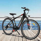 NNEDSZ 27 Electric Bike Mountain Bicycle eBike e-Bike City Lithium Battery