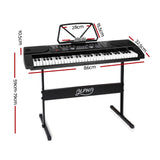 NNEDSZ 61 Keys LED Electronic Piano Keyboard