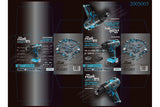 NNEKG 18V Cordless Impact Drill Kit
