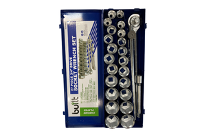 NNEKG Built 27pcs 3 4 Drive Socket Set