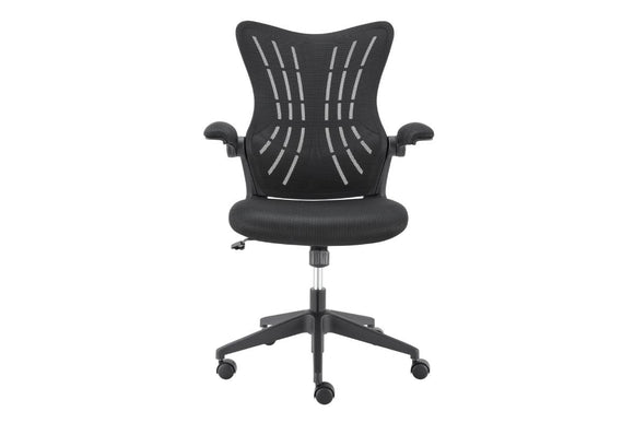 NNEKGE Cupertino Low Back Office Chair (Black)