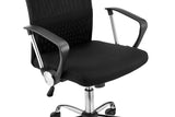 NNEKG Designer Low Back Mesh Office Chair (Black)
