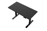 NNEKGE Dual Motor 2 Section Leg Standing Desk (Black)