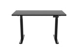 NNEKGE Dual Motor 2 Section Leg Standing Desk (Black)