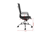 NNEKG Eames Replica High Back Mesh Office Chair (Black)