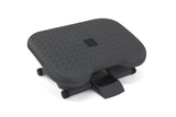 NNEKGE Ergonomic Adjustable Footrest (Charcoal)