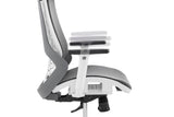 NNEKGE Elliot Office Chair (White Frame Grey)