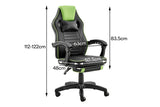 NNEKGE Tempest Gaming Chair (Black Green)