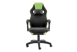 NNEKGE Tempest Gaming Chair (Black Green)