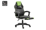 NNEKGE Tempest Gaming Chair (Black Green)