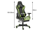 NNEKG Kevlar Gaming Chair (Black Green)