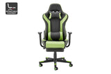 NNEKG Kevlar Gaming Chair (Black Green)