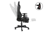 NNEKG Kevlar Gaming Chair (Black Grey)