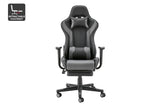 NNEKG Kevlar Gaming Chair (Black Grey)